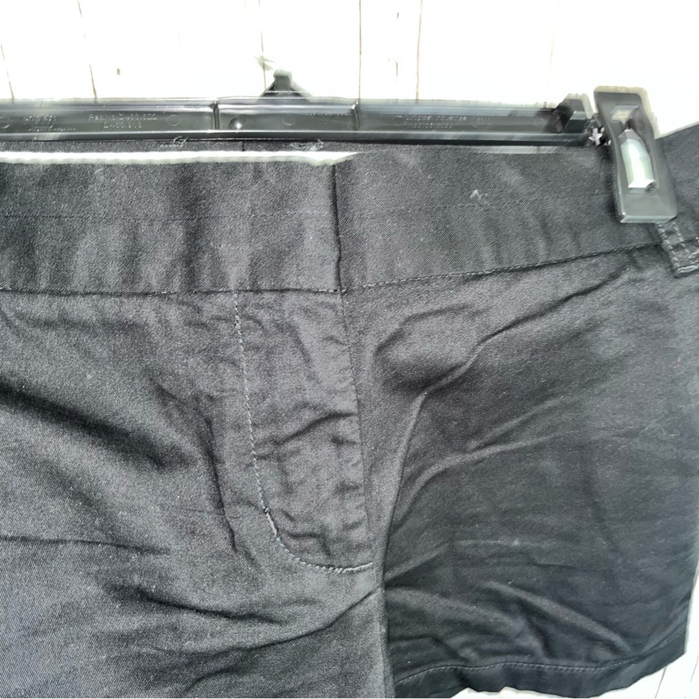 J.Crew Black Broken In Chino Shorts Women’s Size 2 Casual Summer - Picture 6 of 8